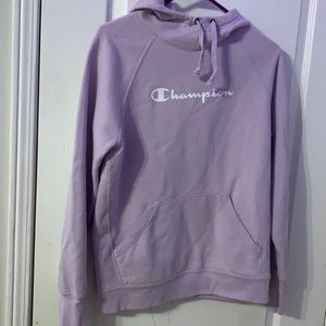 Light purple champion hoodie